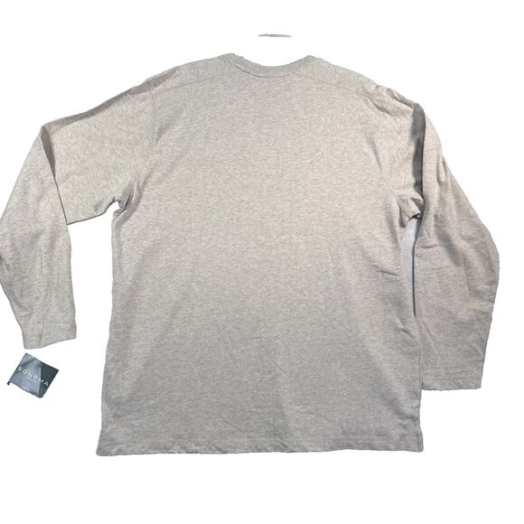 Sonoma Crew Neck Pullover Sweater Shirt Men's XLT 100% Cotton Long sleeve NWT - Picture 2 of 8